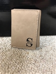 Leatherette Tri-Fold Wallet