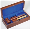 Deluxe Gavel and Presentation Set 12 x 5 1/4
