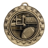2 5/16" Spinner Medal, Football