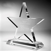 Clear Acrylic Star Award