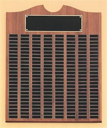 American Walnut Plaque Traditional Scalloped Design 28  x  35