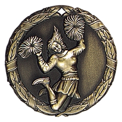 2" XR Medal, Cheer