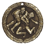 2" XR Medal, Wrestling