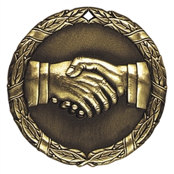 2" XR Medal, Hand Shake