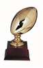Gold Metal Football 14 inches