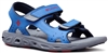 COLUMBIA CHILDREN BIG KIDS TECHSPUN VENT SANDAL STORMY BLUE MOUNTAIN RED