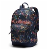 COLUMBIA ZIGZAG 22L BACK PACK DARK NOCTURNAL ART BOUQUET