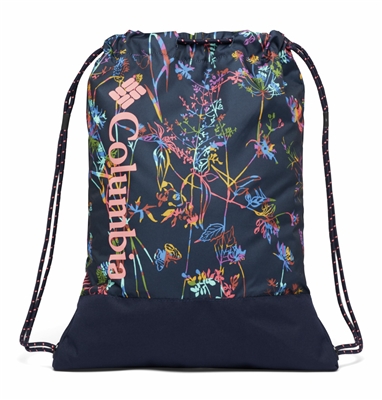 COLUMBIA DRAWSTRING PACK DARK NOCTURNAL ART BOUQUET