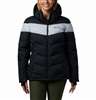 COLUMBIA WOMEN ABBOTT PEAK INSUALTED JACKET BLACK CIRRUS GREY