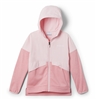 COLUMBIA CHILD OUTSHIELD FLEECE FULL ZIP PINK