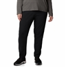 COLUMBIA WOMEN COLUMBIA LOGO II FRENCH TERRY JOGGER BLACK - PLUS SIZE