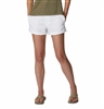 COLUMBIA WOMEN SILVER RIDGE UTILITY SHORT WHITE