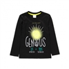 MMD KIDS T-SHIRT GENIUS LONG SLEEVE BLACK