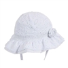 BABY GIRLS BELL AGAPANTHA WHITE HAT