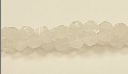 CB188-08mm WHITE AGATE FACETED (DC)