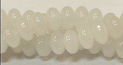 HEISHI BEADS H08-06-WHITE JADE BEADS