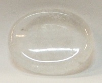 HO5-28 WORRY STONE IN CLEAR QUARTZ