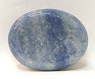 HO5-38  WORRY STONE IN BLUE AVENTURINE