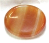 HO5-54 WORRY STONE IN NATURAL CARNELIAN