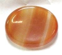 HO5-54 WORRY STONE IN NATURAL CARNELIAN