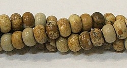 HEISHI BEADS H06-05- PICTURE JASPER