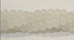 HEISHI BEADS H06-07-WHITE JADE BEADS