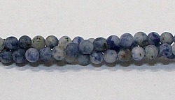 Q58-04mm SODALITE MATTE FINISH