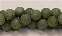 QRB110-10mm NEW JADE MATTE FINISH BEADS