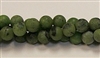QRB121-08mm CANADA JADE MATTE FINISH BEADS
