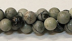 R01-10mm  BLACK PICASSO BEADS