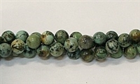 R04-06mm AFRICAN TURQUOISE BEADS
