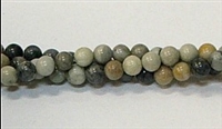 R07-04mm PICASSO JASPER BEADS