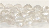 R10-10mm CLEAR QUARTZ BEADS