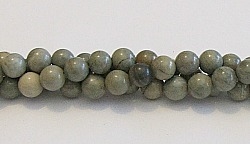 R26-06mm SILVER LEAF BEADS