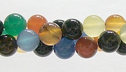 R28-10mm RAINBOW COLOR AGATE