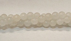 R59-06mm WHITE JADE BEADS