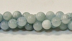 RB139-08mm-AQUAMARINE BEADS