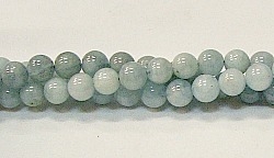 RB139-06mm-AQUAMARINE BEADS