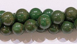 RB161-10mm GREEN PEACOCK JASPER