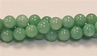 RB197-08mm BURMA JADEITE BEADS