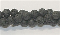 RB299-08mm LAVA BEADS