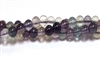 RB572-04mm STONE BEADS IN FLUORITE