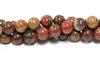 RB576-08 STONE BEADS IN MONGOLIAN