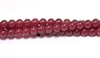 RB578-04mm STONE BEADS IN RUBY