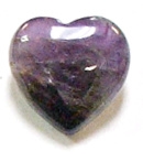 Y3-26 25mm STONE HEART IN AMEHYST