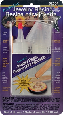 EnviroTex Jewelry Resin - 4oz. Kit, blister pack