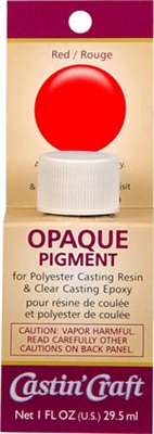 Packaged Opaque pigment - Red (1 oz)