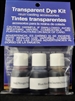 Small Transparent Dye Kit (3-1/4 oz ea color)