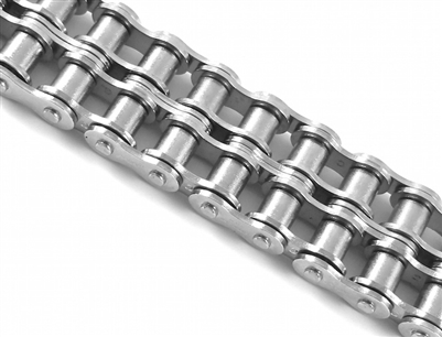 10B-2 Double Strand Stainless Steel Roller Chain