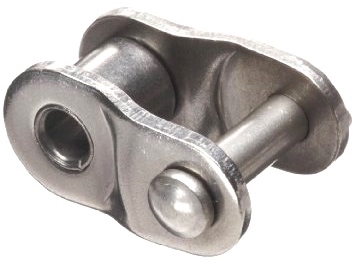 Economy Plus #25 Stainless Steel Roller Chain Offset Link